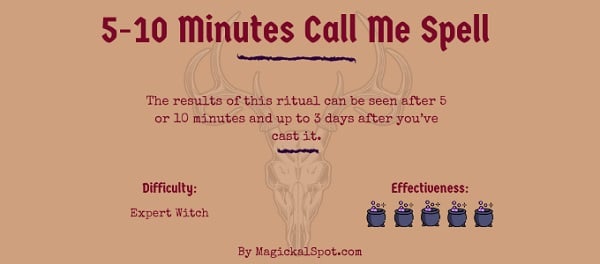 5-10 Minutos Llámame Hechizo por MagickalSpot