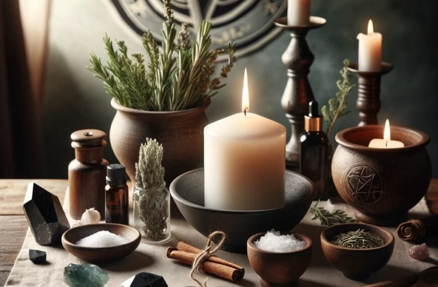 A DIY Guide to Dressing a Candle for Protection by tina caro magickal spot