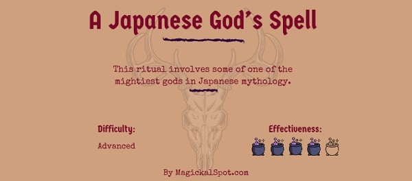 Hechizo del Dios Japonés por MagickalSpot