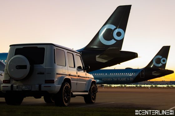 Two chartered luxury-configured A321NEO sit on the tarmac at Alliance Airport in Fort Worth, Texas. Image: Centerline Images