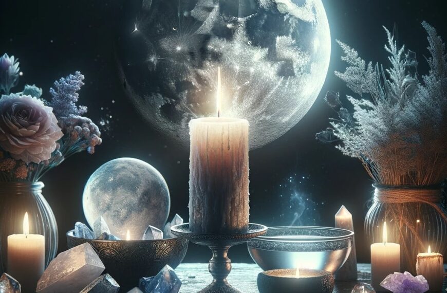 Elegir un color de vela para un ritual de luna llena por tina caro magickal spot