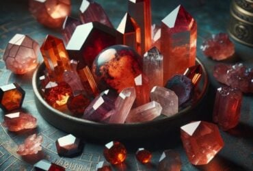 Crystals Associated with a Planet Mars: Best Choices