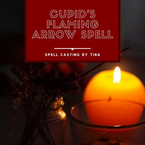 Cupids Flaming Arrow Spell casting