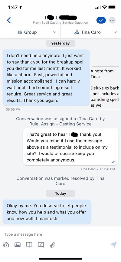 deluxe ex back spell testimonial june03 s