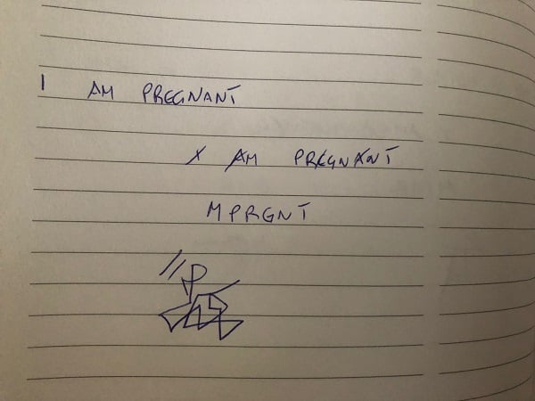 I am pregnant sigil