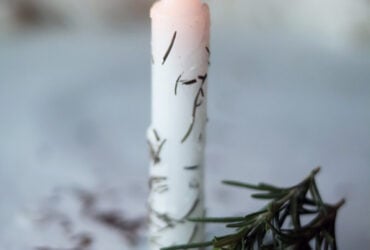 DIY Imbolc Ritual Candles