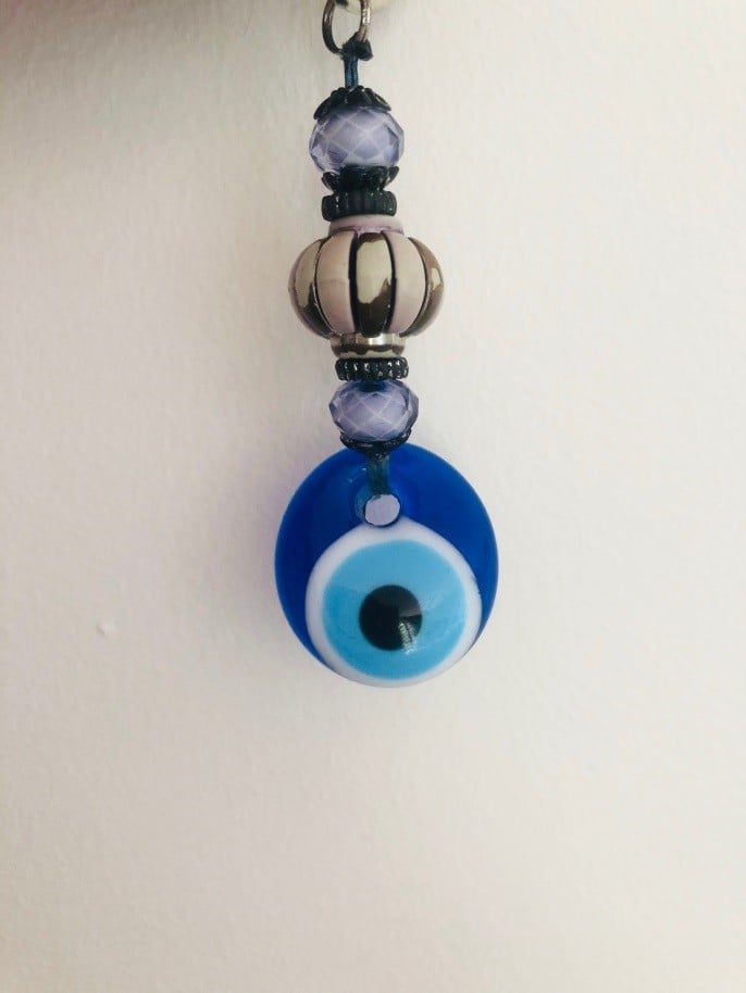 my evil eye keychain