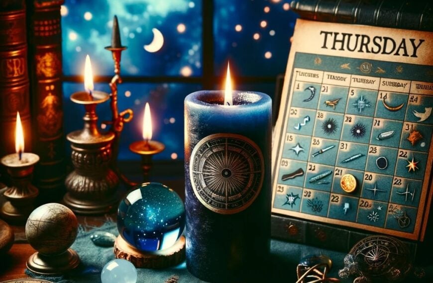 Picking a Candle Color for Thursday by tina caro magickal spot