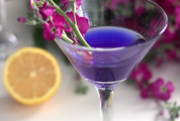 Purple Fairy Cocktail (Ostara, Spring Equinox)