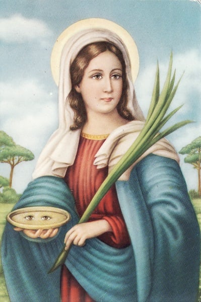 saint lucy - santalucia