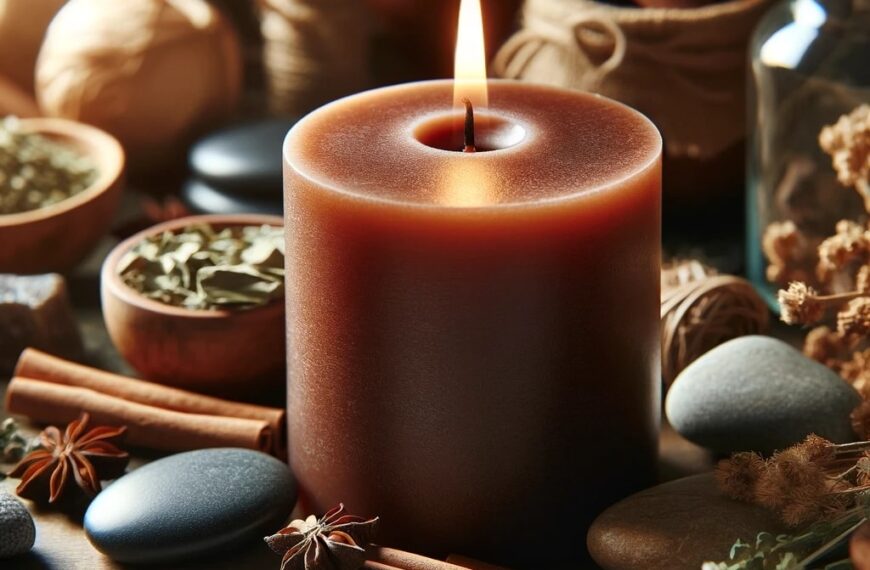 Spiritual Meaning of Brown Candles by tina caro magickal spot