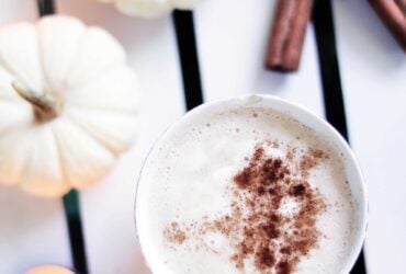 Cinderella Latte Recipe with White Pumpkin